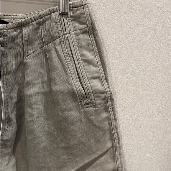 Joe's Jeans The Penelope Sea Grass Linen-Blend Short - Picture 7 of 14